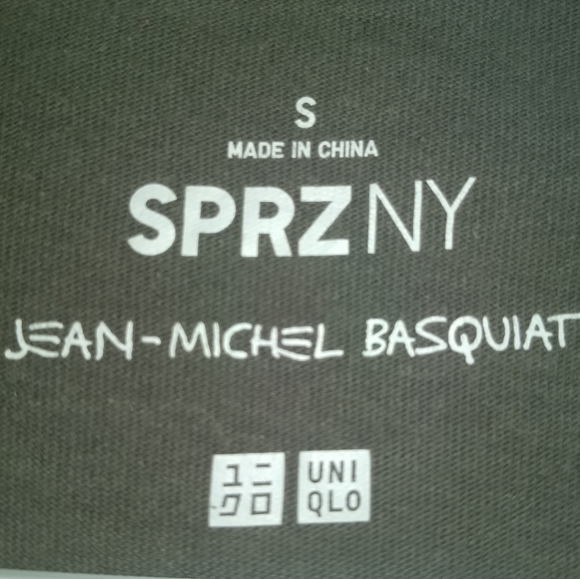 BASQUIAT ART T-SHIRT - Small - Formula Tee Shirt Designer EUC - Picture 3 of 5